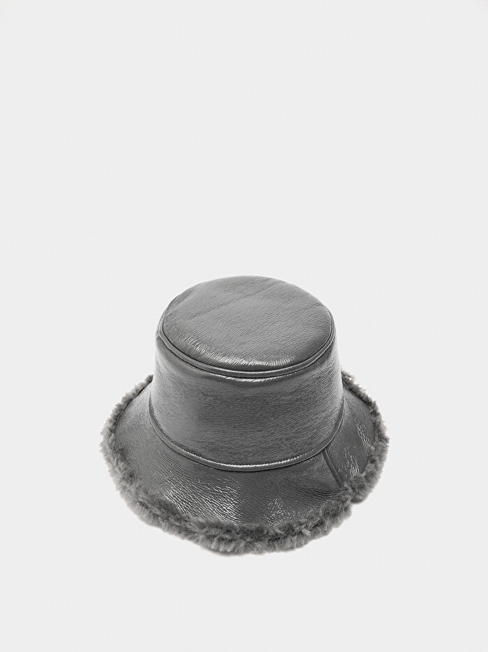 Parlak Bucket Şapka