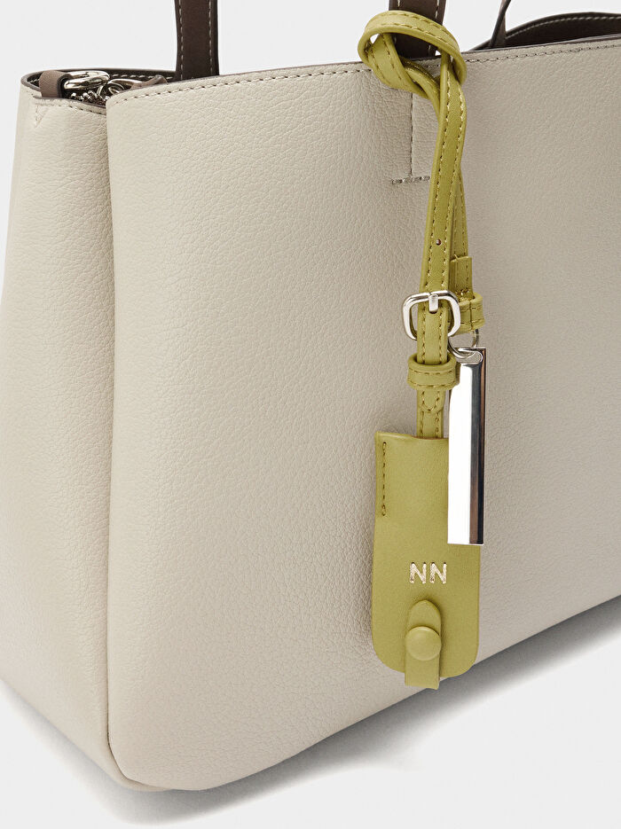 Charm'lı Shopper Çanta