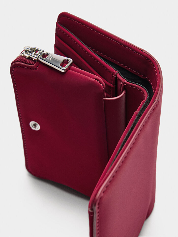 Kadife Dokulu  Cüzdan