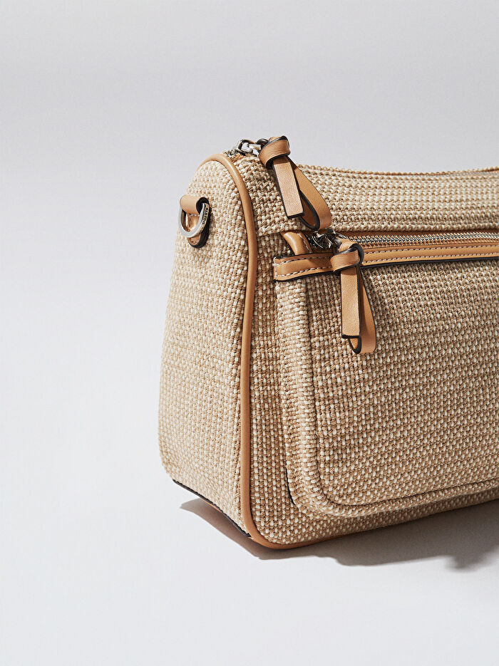 Dokuma Askılı Çapraz Askılı Çanta