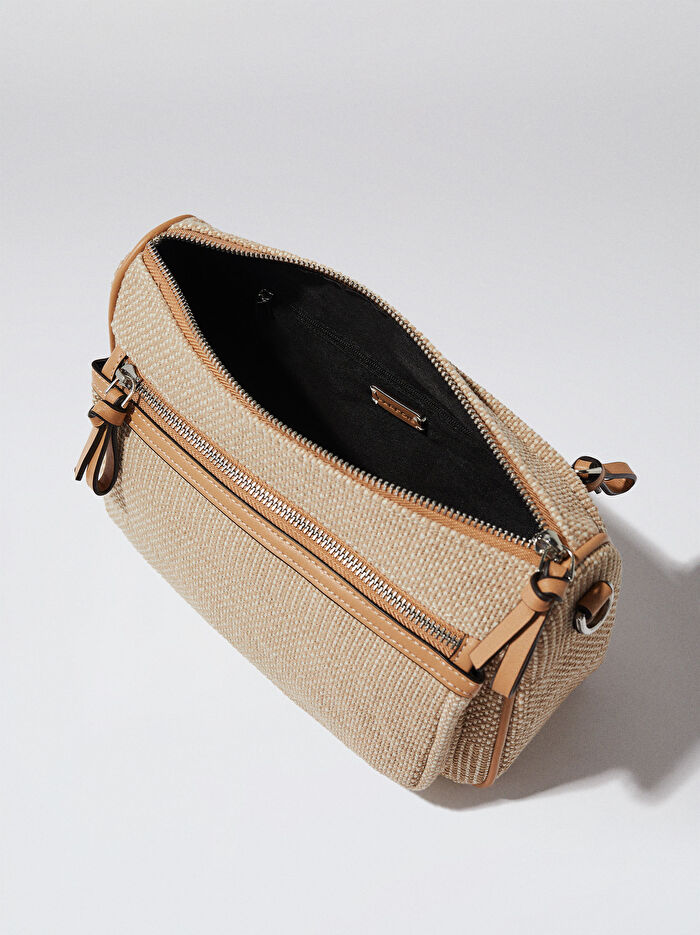 Dokulu Çapraz Askılı Çanta