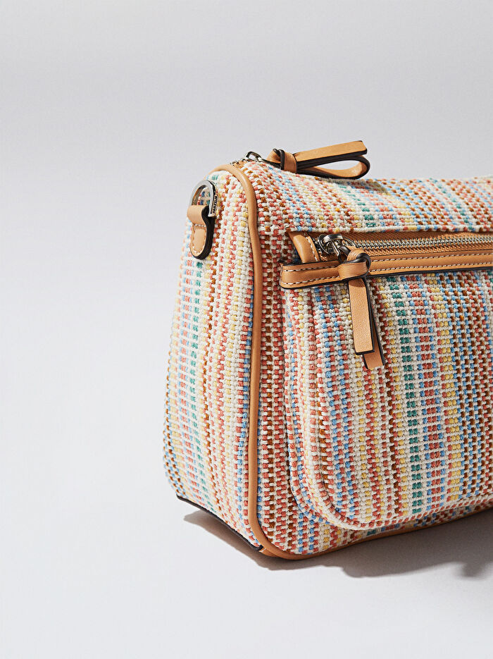 Kumaş Çapraz Askılı Çanta