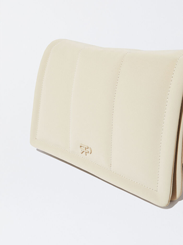 Kapitone Omuz Çantası