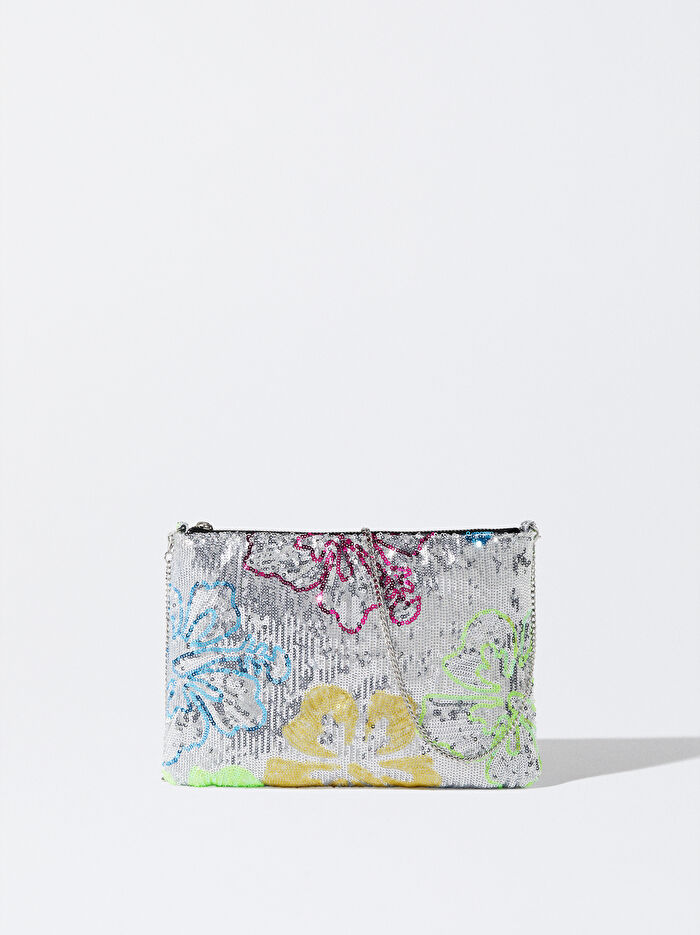 Boncuklu Parti Çapraz Askılı Çanta