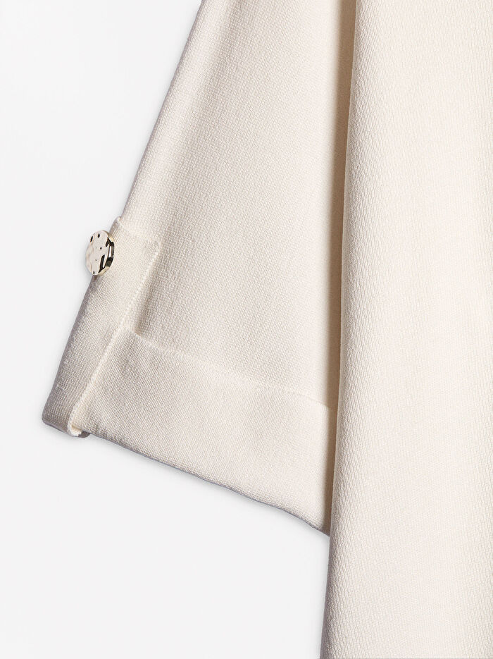 Kısa Kollu Örgü Kazak