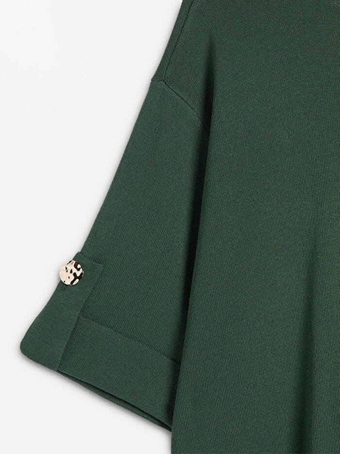 Kısa Kollu Örgü Kazak