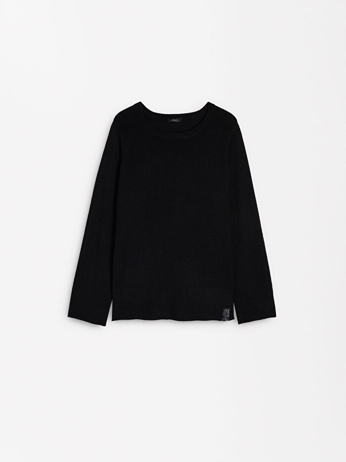 Yün Karışımlı Örme Kazak