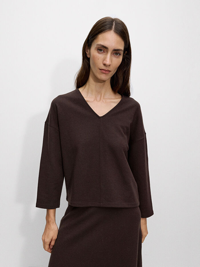 Yün Karışımlı Kazak