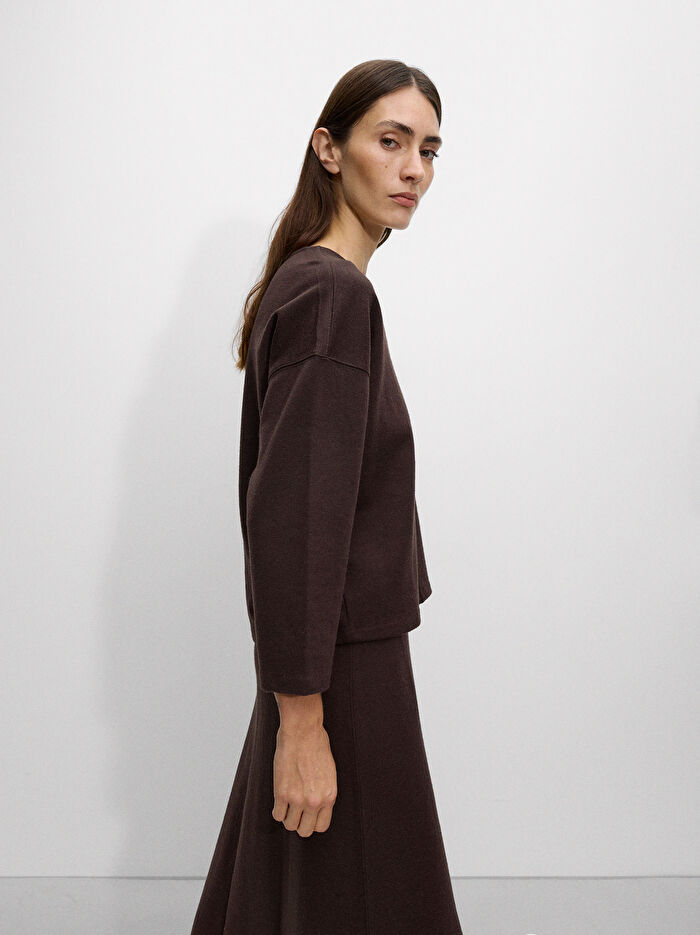 Yün Karışımlı Kazak