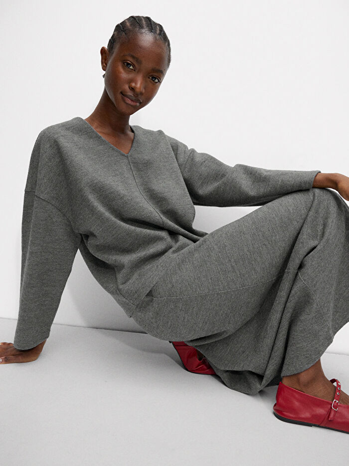 Yün Karışımlı Kazak