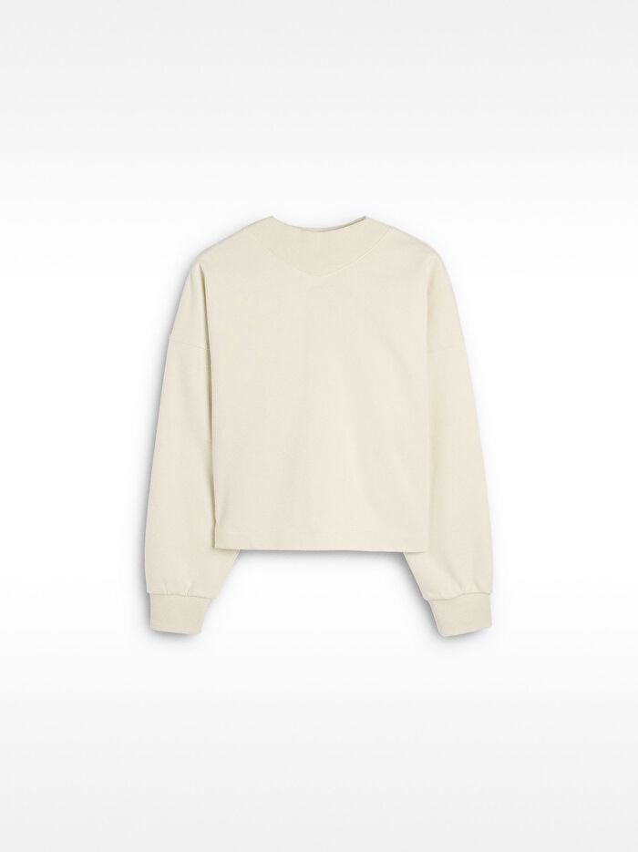 Nakış Detaylı Sweatshirt
