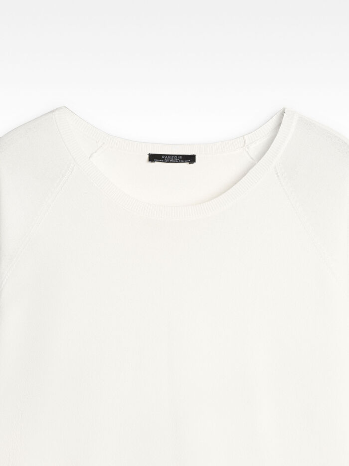 Kısa Kollu Örgü Kazak