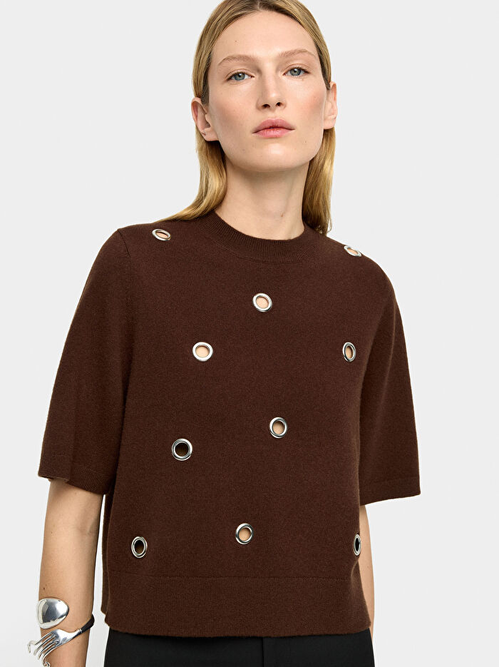 %100 Yün Örme Kazak