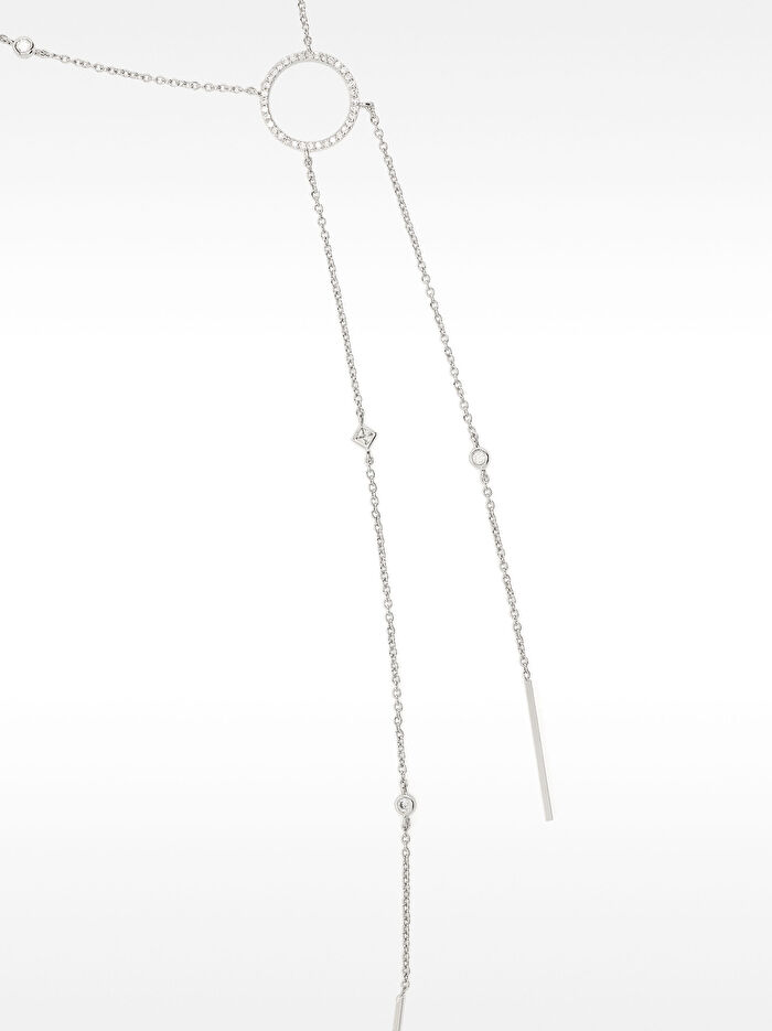 Halka ve Zirkonyum Kolye