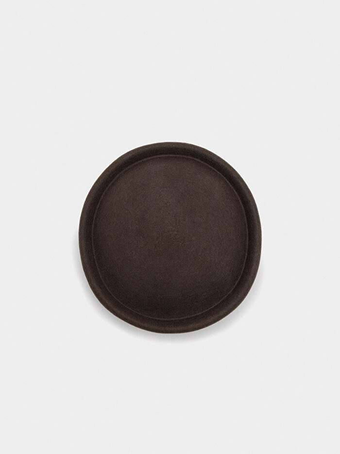 Yünlü Pillbox Şapka