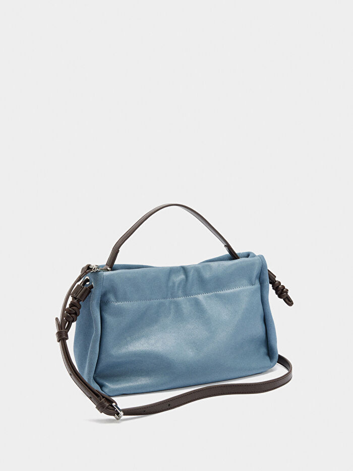 Süet Deri El Çantası