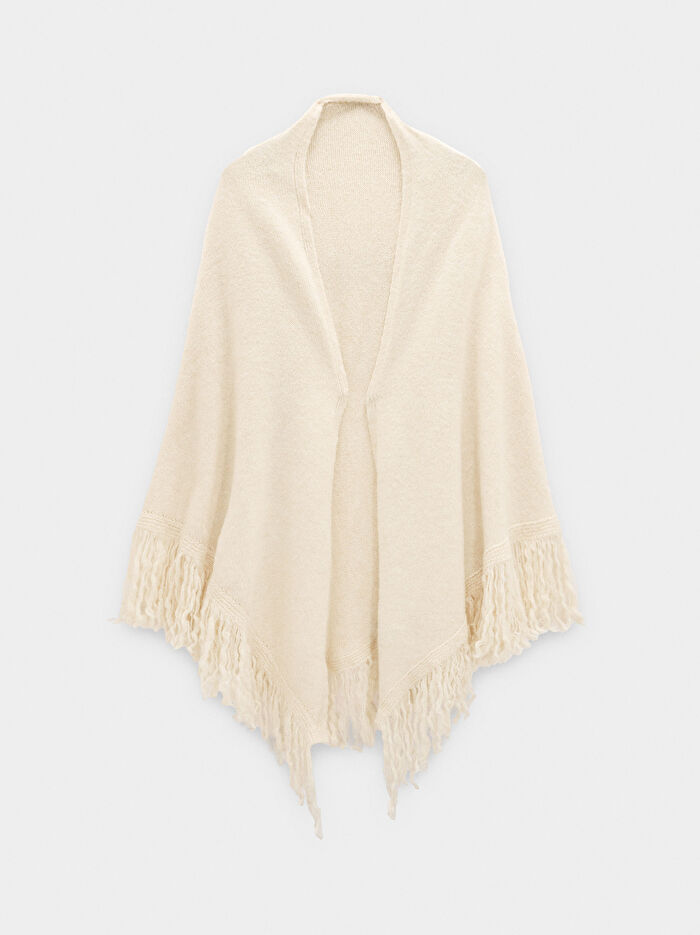 Püsküllü Uzun Şal