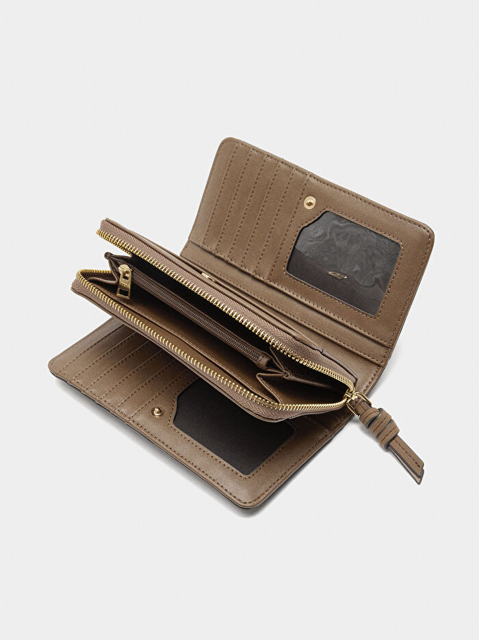 Tokalı Düz Cüzdan