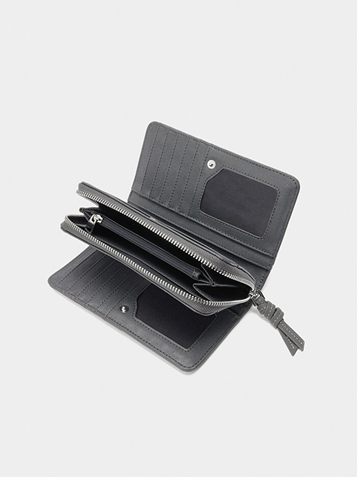 Tokalı Düz Cüzdan