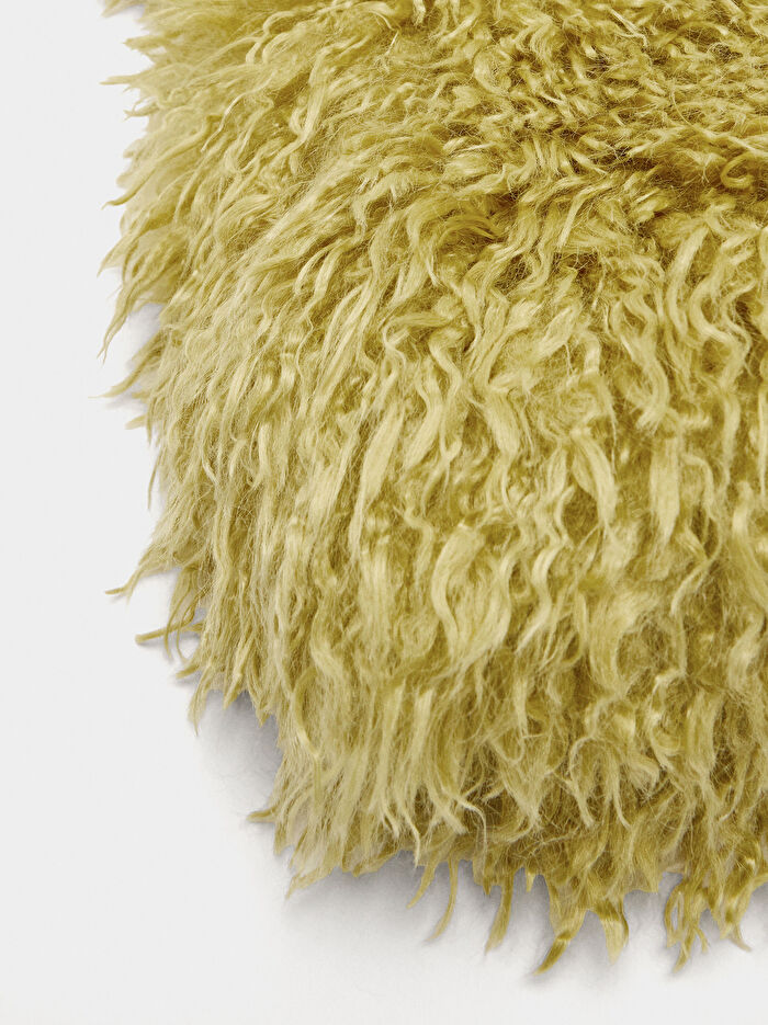 Kürk Efektli Tote Çanta