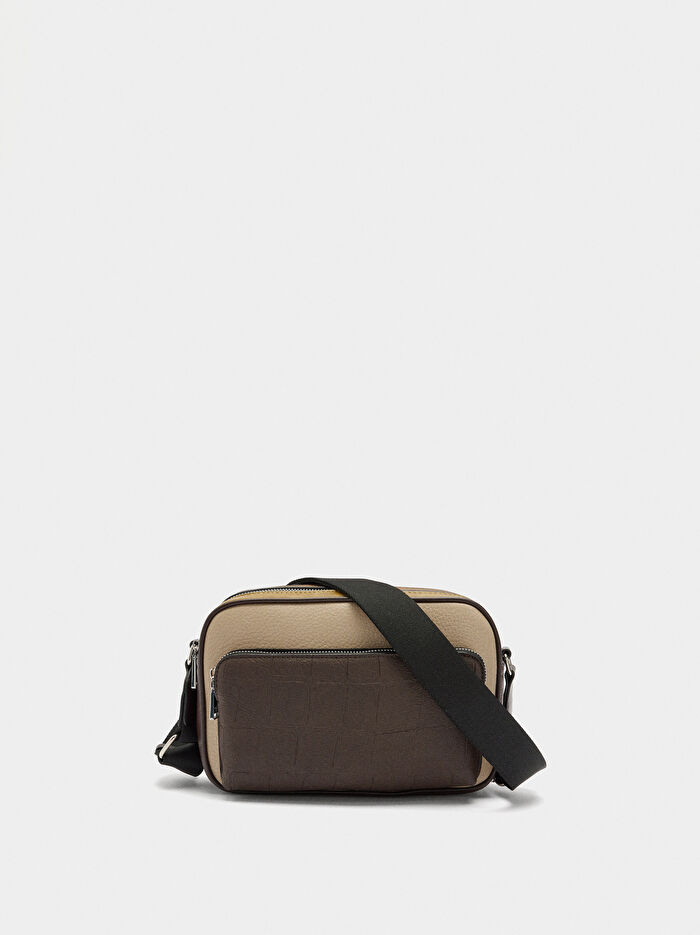 Patchwork Çapraz Askılı Çanta