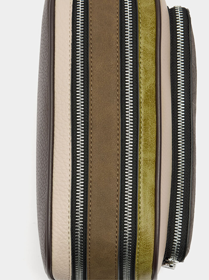 Patchwork Çapraz Askılı Çanta