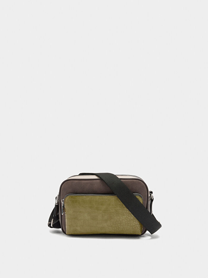 Patchwork Çapraz Askılı Çanta