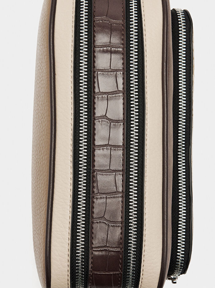 Patchwork Çapraz Askılı Çanta