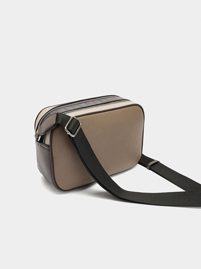 Patchwork Çapraz Askılı Çanta