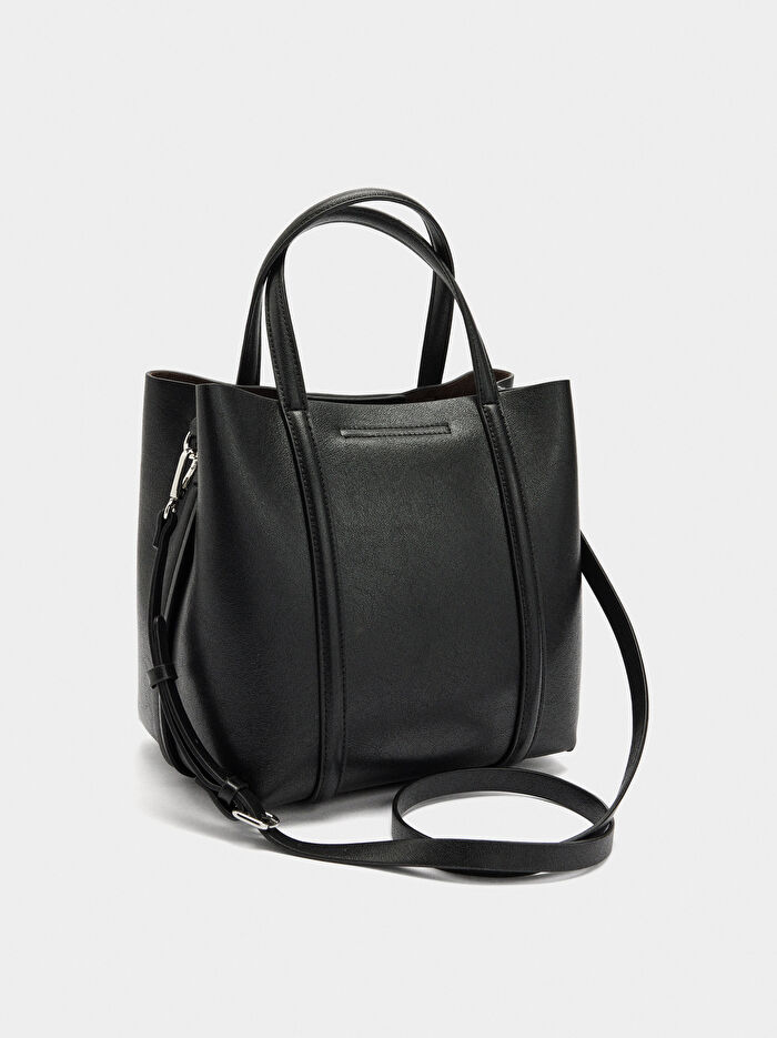 Çapraz Askılı Tote Çanta M