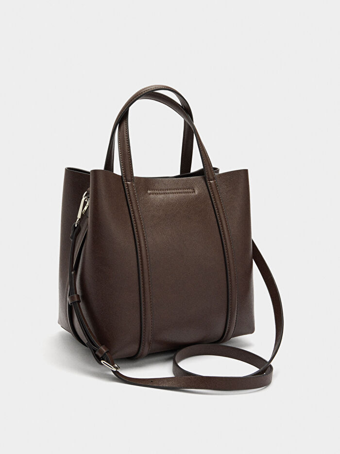 Çapraz Askılı Tote Çanta M