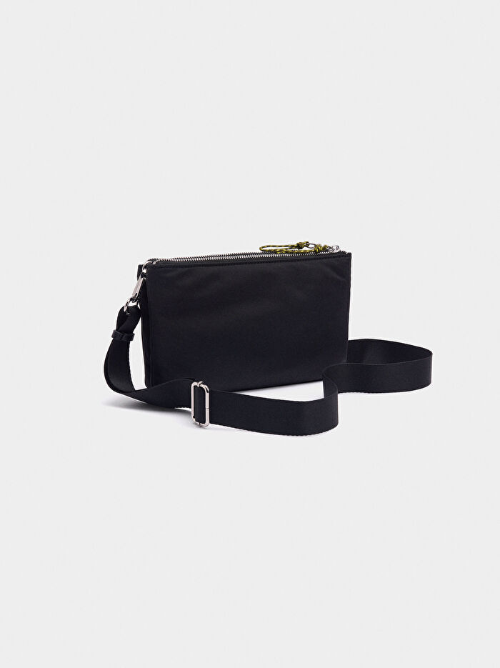 Teknik Kumaş Çapraz Askılı Çanta