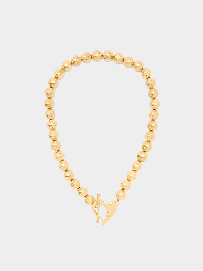 Boncuklu Kısa Kolye