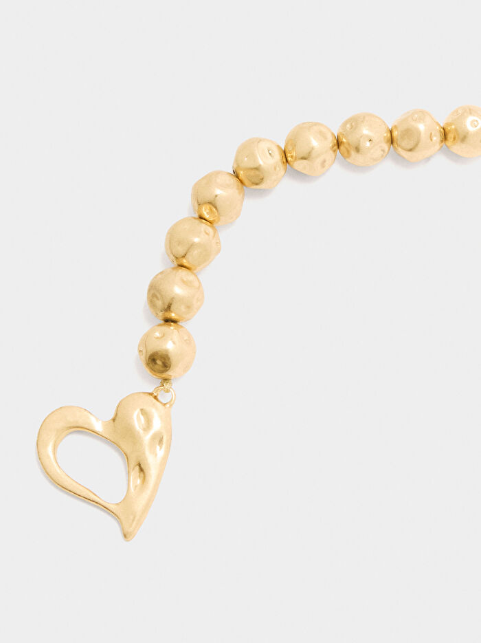 Boncuklu Kısa Kolye