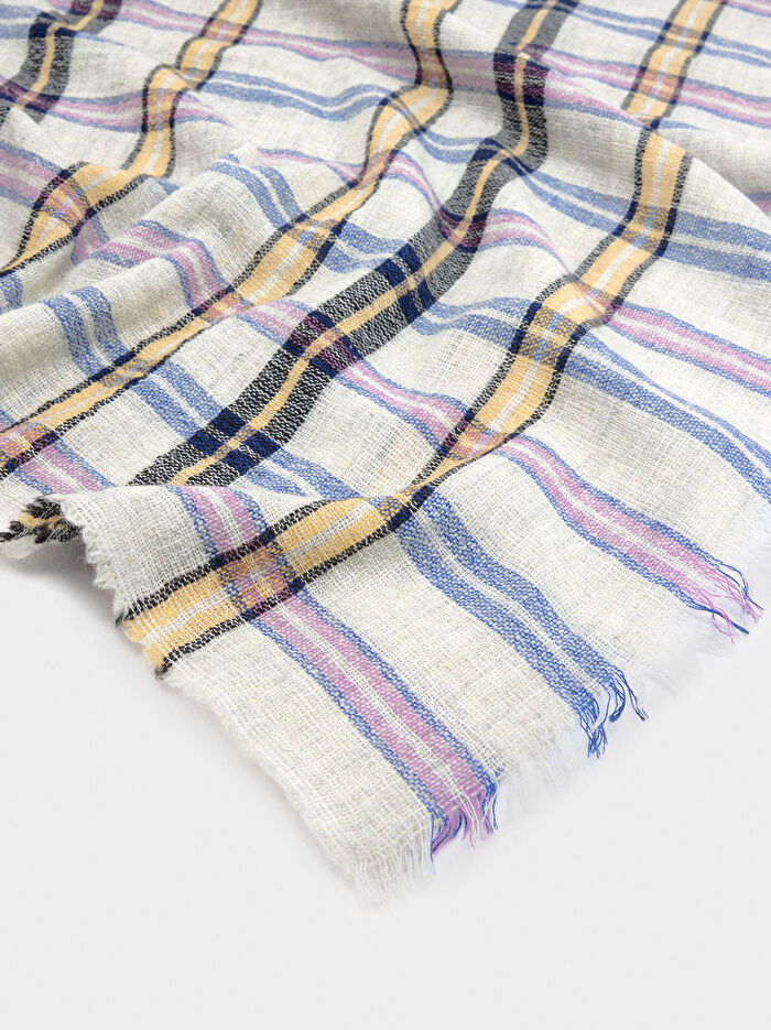 Yünlü Desenli Paşmina