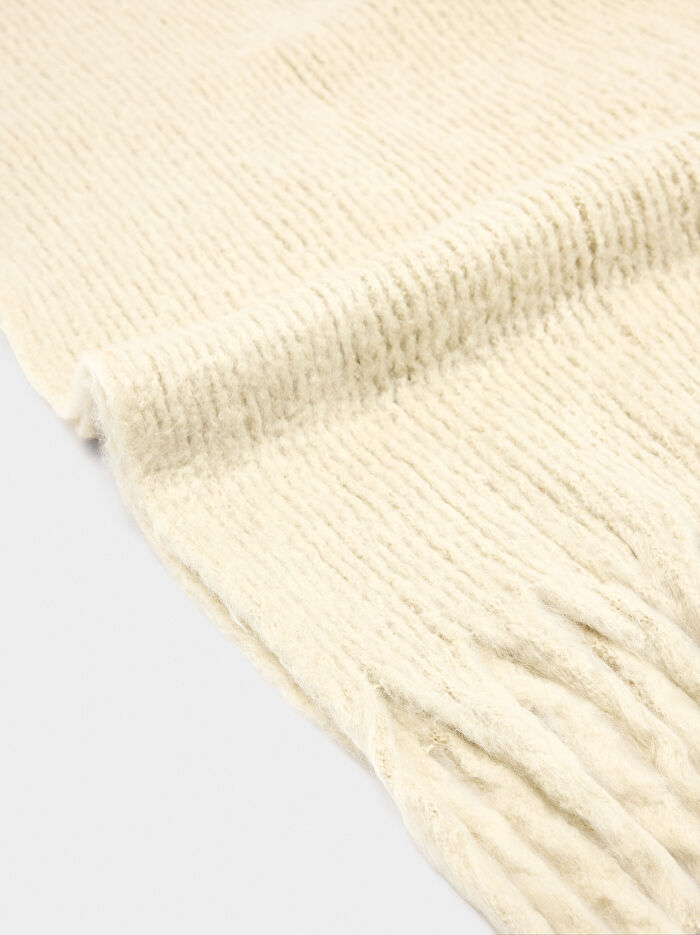 Püsküllü Battaniye Atkı