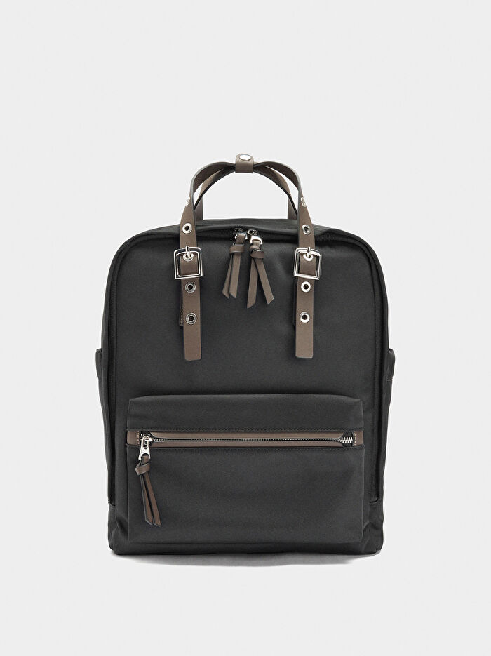 Teknik Kumaş 13 İnç Laptop Sırt Çantası