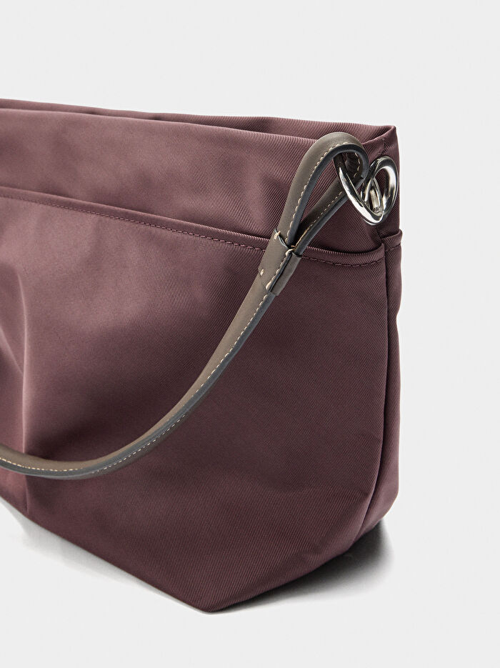 Teknik Kumaş Omuz Çantası