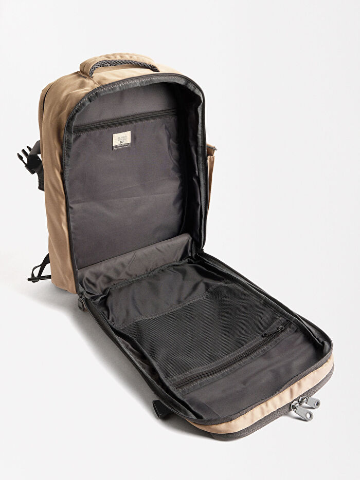 Teknik Kumaş Kabin Boy Sırt Çantası