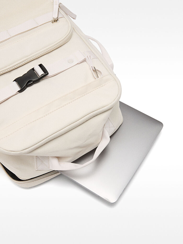 Teknik Kumaş Kabin Boy Sırt Çantası