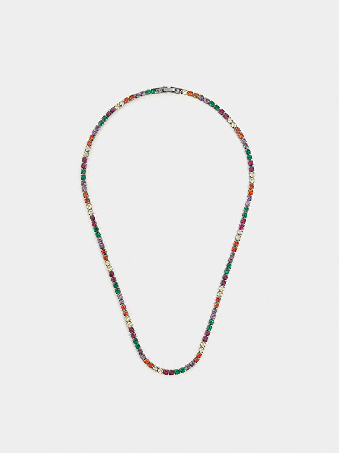 Zirkonya Taşlı Kolye ve Bileklik Seti