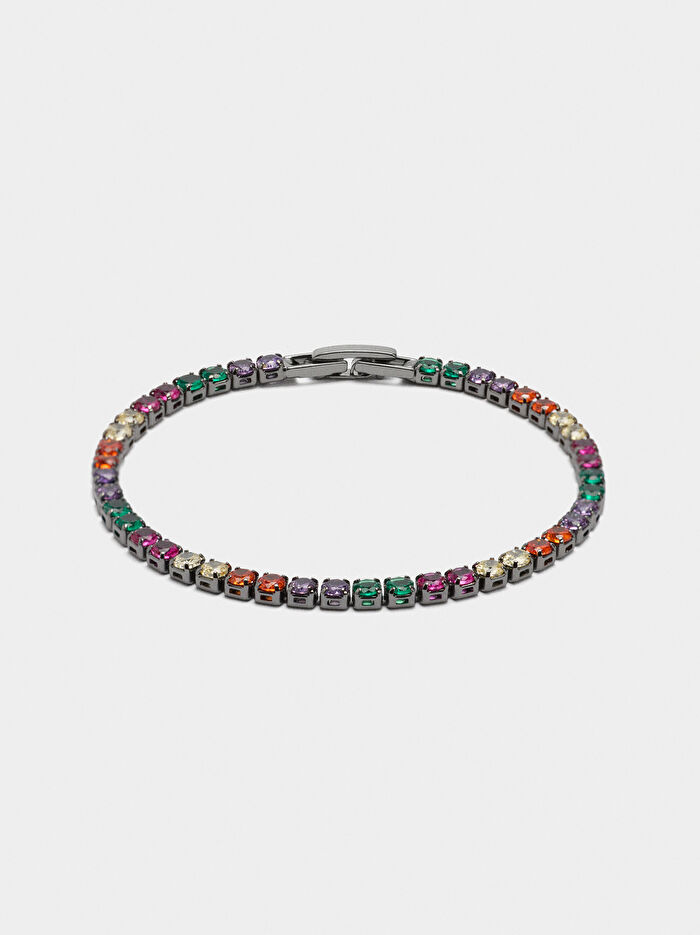 Zirkonya Taşlı Kolye ve Bileklik Seti