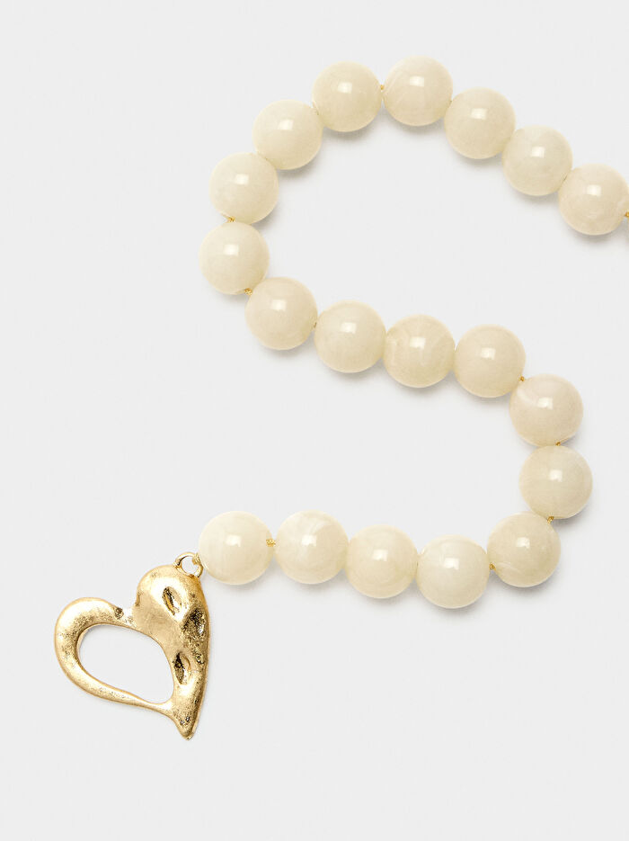 Boncuklu Kısa Kolye