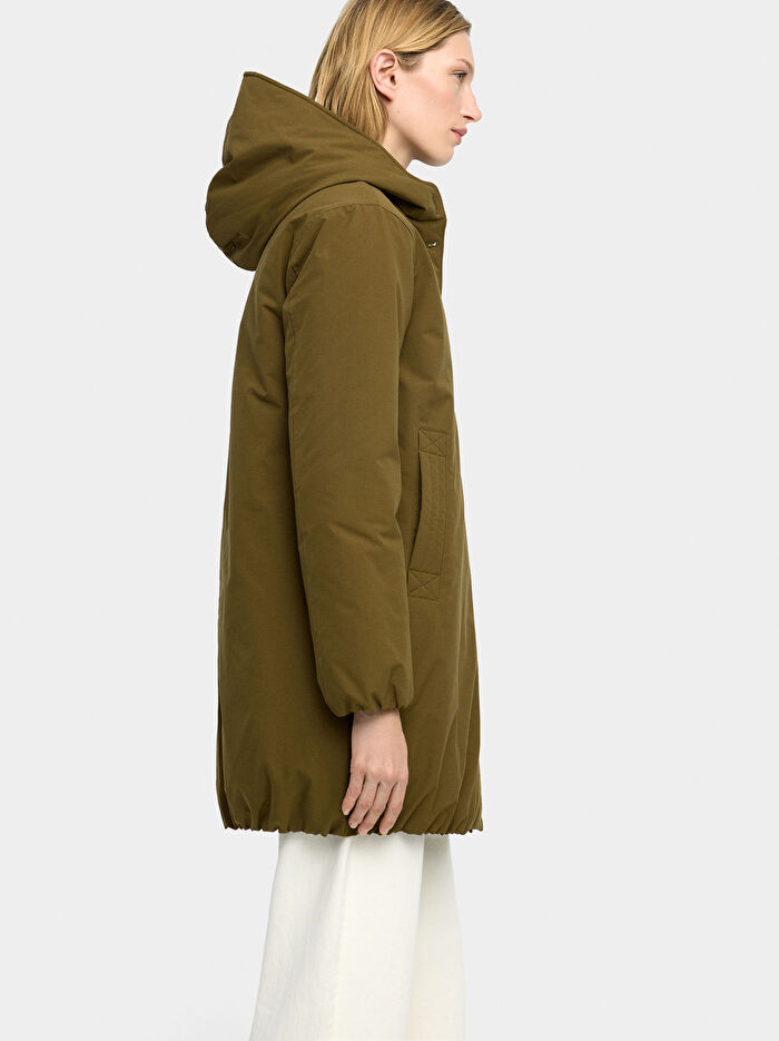 Kapüşonlu Dolgulu Mont