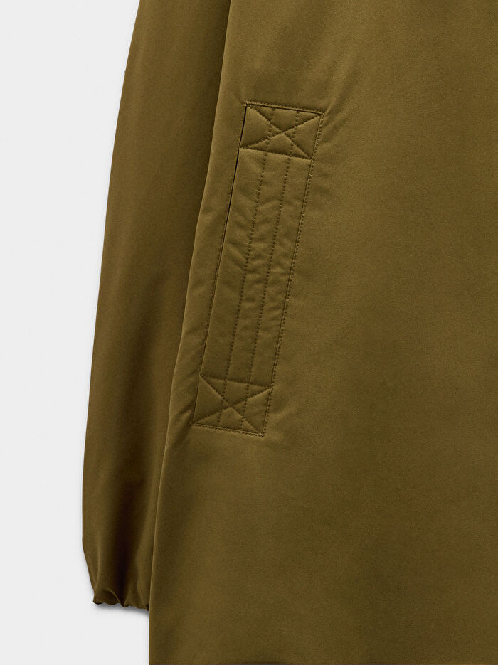 Kapüşonlu Dolgulu Mont