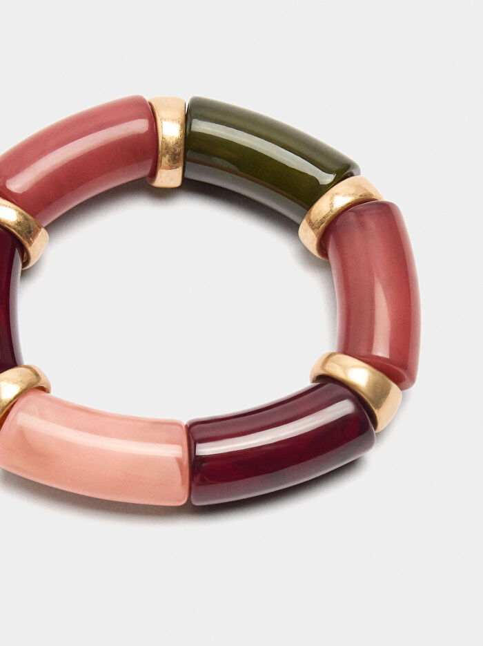 Taş Görünümlü Esnek Bileklik