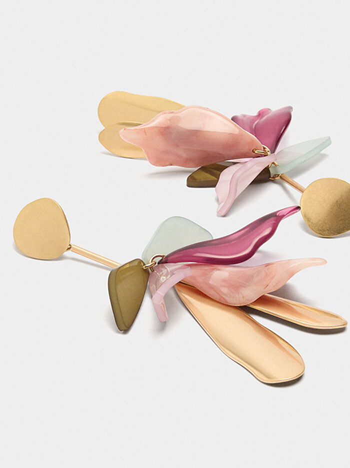 Yapraklı Uzun Küpe