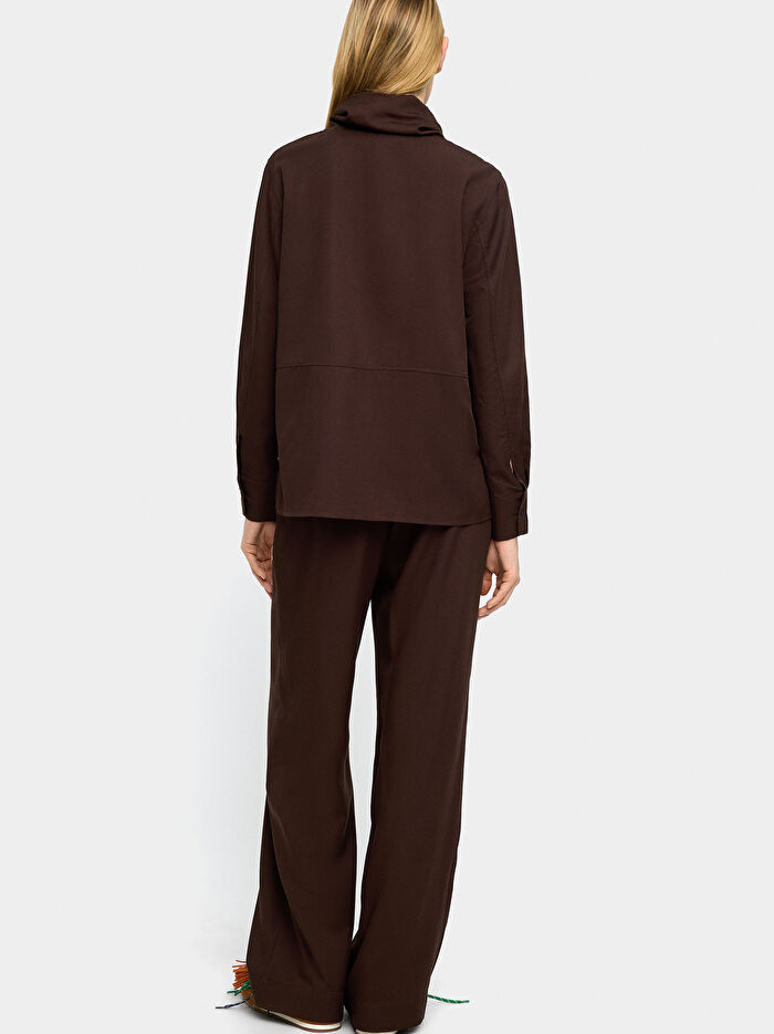 Cepli Elastik Bel Pantolon