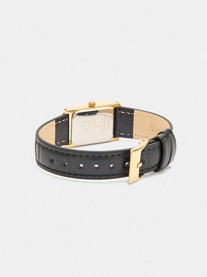 Hayvan Desenli Kordonlu Saat