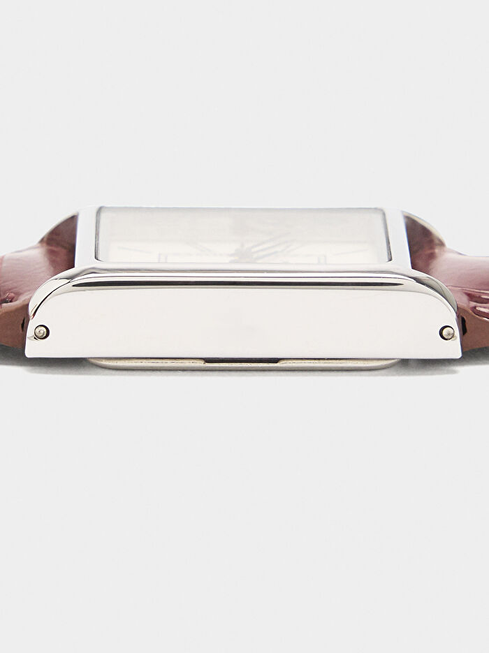 Hayvan Desenli Kordonlu Saat